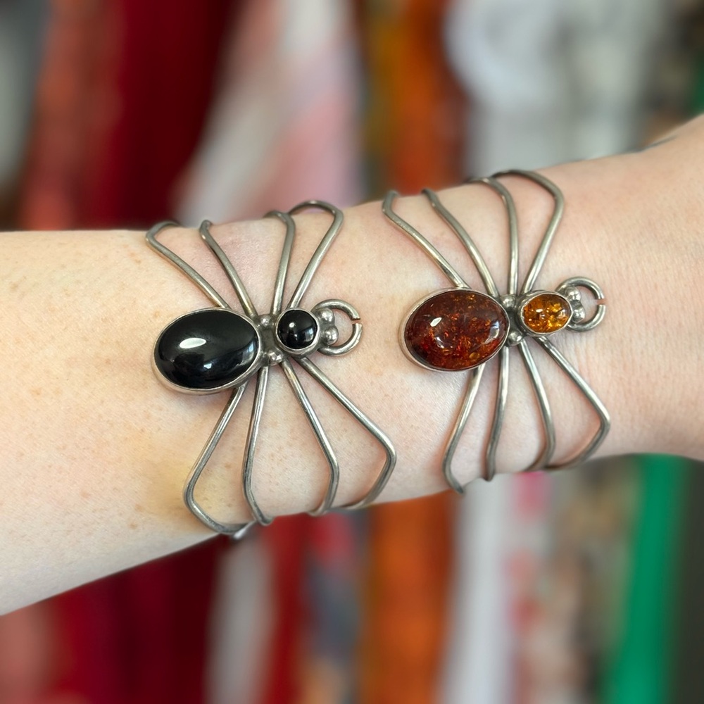 RARE! 925 Spider Cuffs